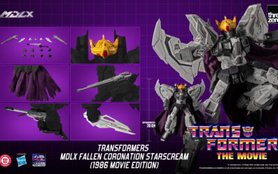 Threezero Transformers MDLX Fallen Coronation Starscream Announced