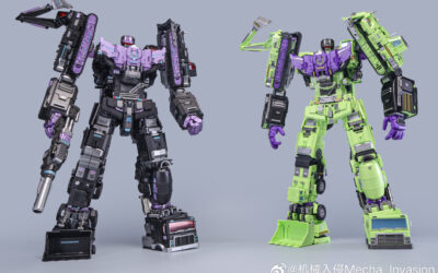Mecha Invasion Giant Legion (G1 Devastator) Black Limited Edition