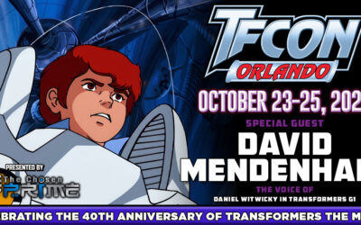 Transformers voice actor David Mendenhall to attend TFcon Orlando 2026