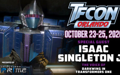Transformers voice actor Isaac Singleton Jr to attend TFcon Orlando 2026