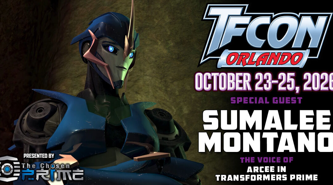 Transformers voice actor Sumalee Montano to attend TFcon Orlando 2026
