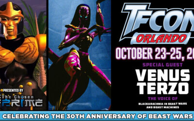 Transformers voice actor Venus Terzo to attend TFcon Orlando 2026