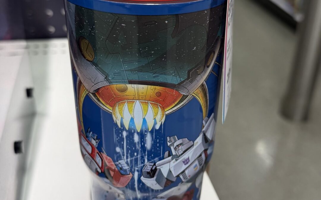 The Transfomers: The Movie 40th Anniversary Siply Tumbler & Snuggle Throw Found At Target
