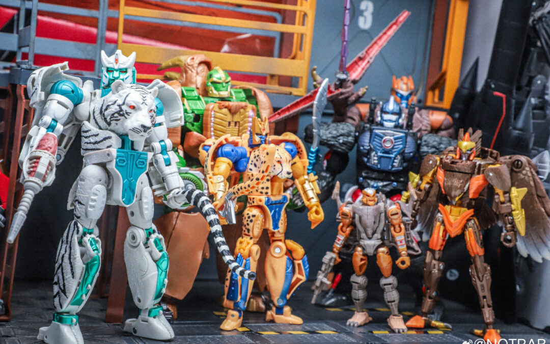 Transformers Beast Wars Maximal Collection 7-Pack In-Hand Images
