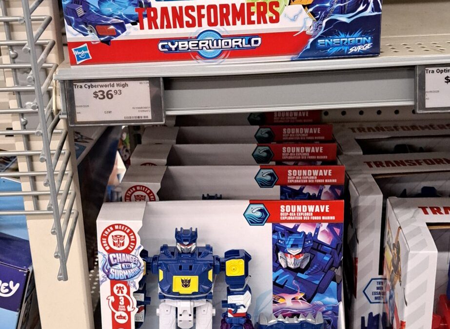 Transformers Cyberworld High Seas Heroes 2-pack & Deep See Explorer Soundwave And Prime Changers Mirage Out In Canada