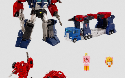 Takara New Legends Delta Magnus, Powerdrive & Arcee Set Stock Image