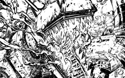 Skybound’s Transformers Issue #42, Corona Cover Art Process