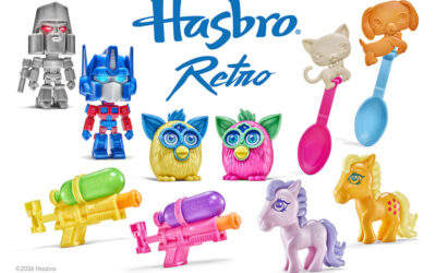 Sonic Wacky Pack “Hasbro Retro” Transformers Figurines