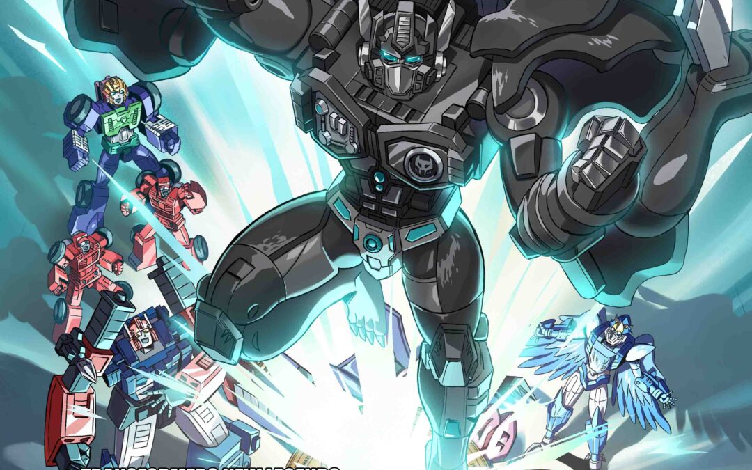 Takara Tomy Transformers New Legends Black Amber Leo Prime & Bluebolt Web Manga Part 1