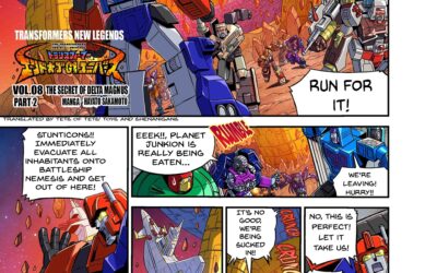 Takara Tomy Transformers New Legends Delta Magnus Web Manga Part 1 & 2 English Translation