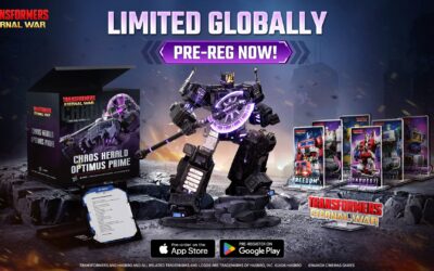 Transformers: Eternal War Mobile Game – Chaos Herald Optimus Prime Collectible Figure Campaign Announcemt
