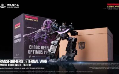 Transformers: Eternal War Mobile Game – Chaos Herald Optimus Prime Collectible Figure Official Reveal