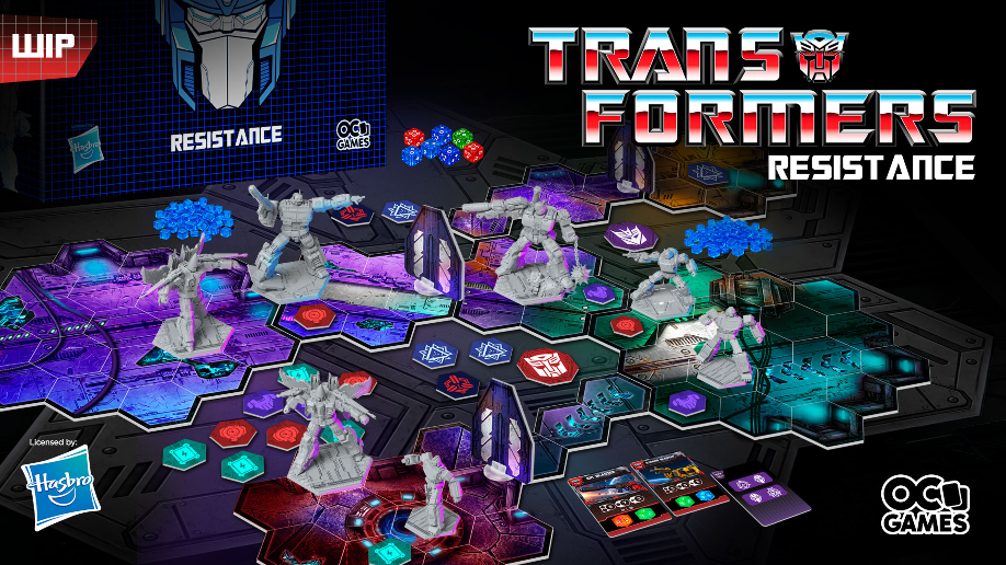 New Cooperative Transformers Resistance Board Game Coming to Crowdfunding