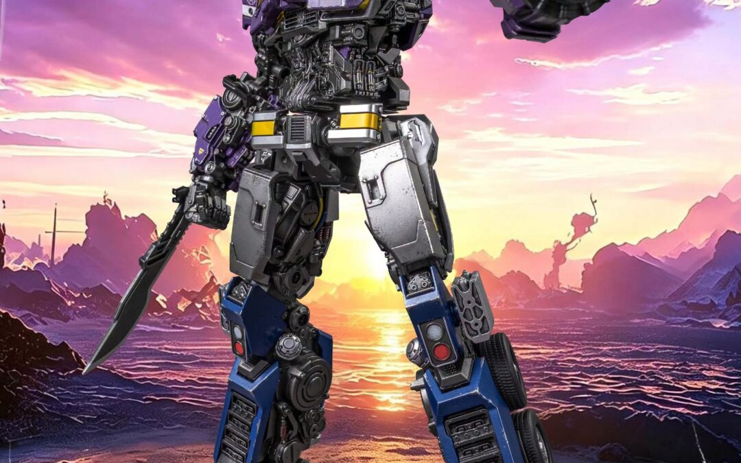 Yolopark AMK PRO Transformers Rise Of The Beasts Shattered Glass Optimus Prime & AMK PRO Series Bumblebee Movie Optimus Prime Transparent Armor Accessory Pack Limited Stock Available