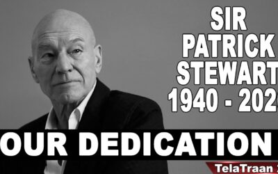 Dedication to Sir Patrick Stewart. Rest in Peace 1940-2026
