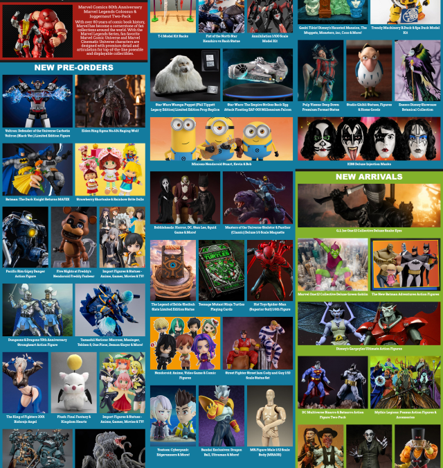 BBTS News: Marvel Legends, DC MAFEX, Elden Ring, FNAF, Pacific Rim, Dungeons & Dragons, Rainbow Brite & More!