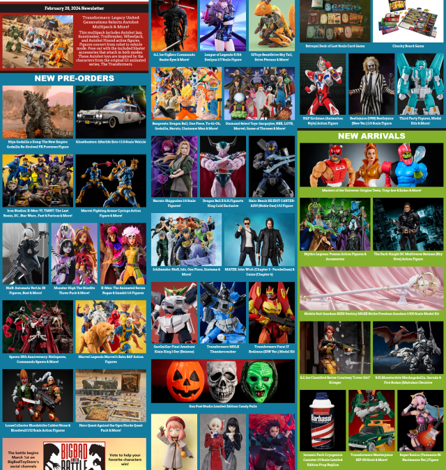 BBTS News: Transformers, Godzilla, X-Men, Ghostbusters, Spawn, Marvel Legends, HeroQuest & More!