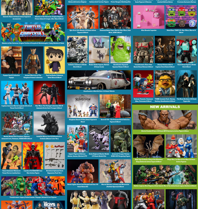 BBTS News: MOTU, Galactic Valor, Marvel Legends, Popeye Star Wars, Godzilla, Transformers, Bandai Hobby, MAFEX, Dragon Ball & More!