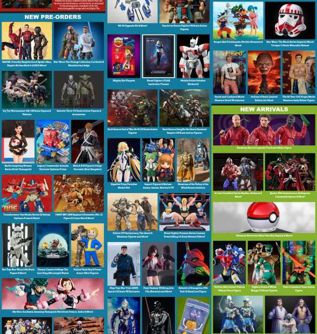 BBTS News: Marvel, Star Wars, TMNT, Fallout, Warhammer, Barbie, Transformers, Bleach, Street Fighter & More!