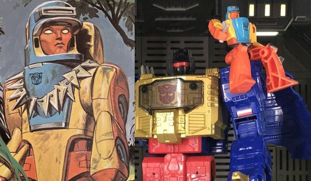 TFORMERS – G2 Grimlock And Wheelie In-Hand Images of Transformers Age Of The Primes Leader