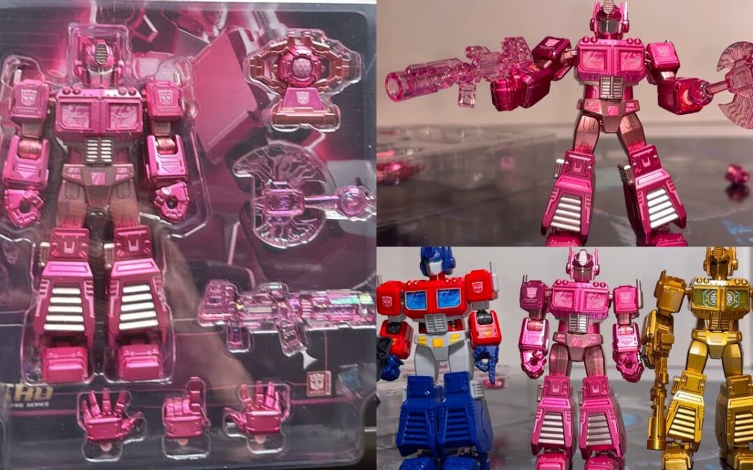 TFORMERS – Daily Prime – Beautiful Pink Blokees Optimus Prime Convention Exclusive Review