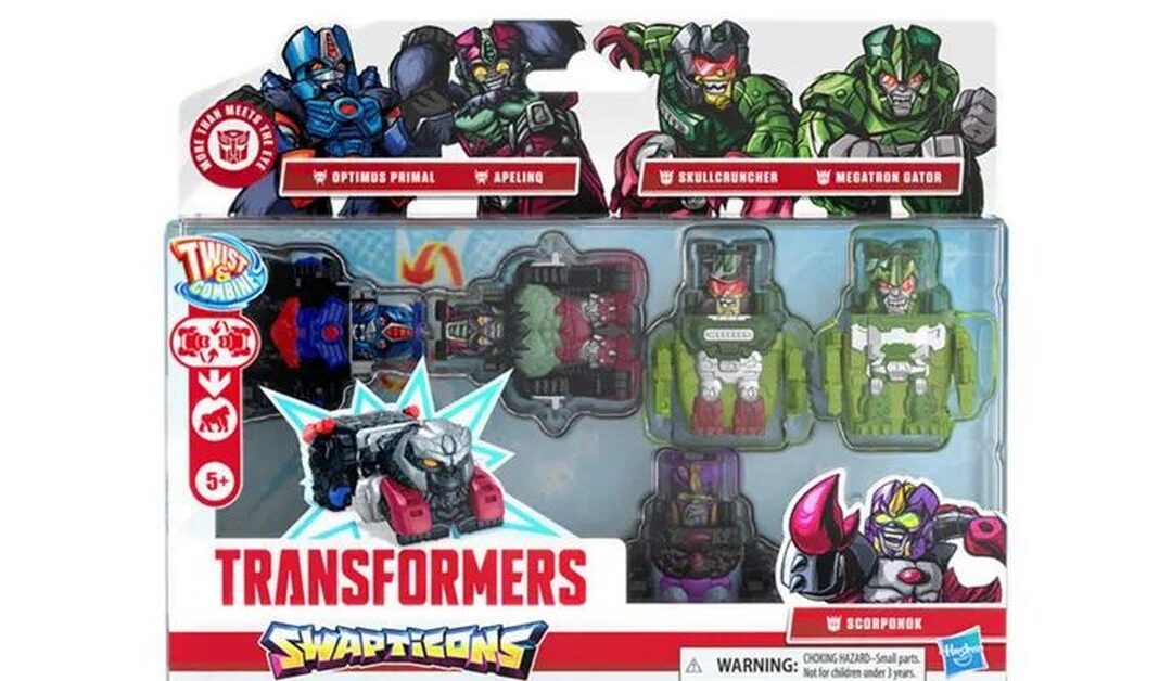 TFORMERS – Swapticons Jungle Mission 5-pack Official Images & Product Info for Transformers Beasts Set