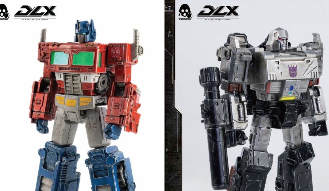 TFORMERS – DLX SEIGE Optimus Prime & Megatron War for Cybertron Reissues from threezero Transformers