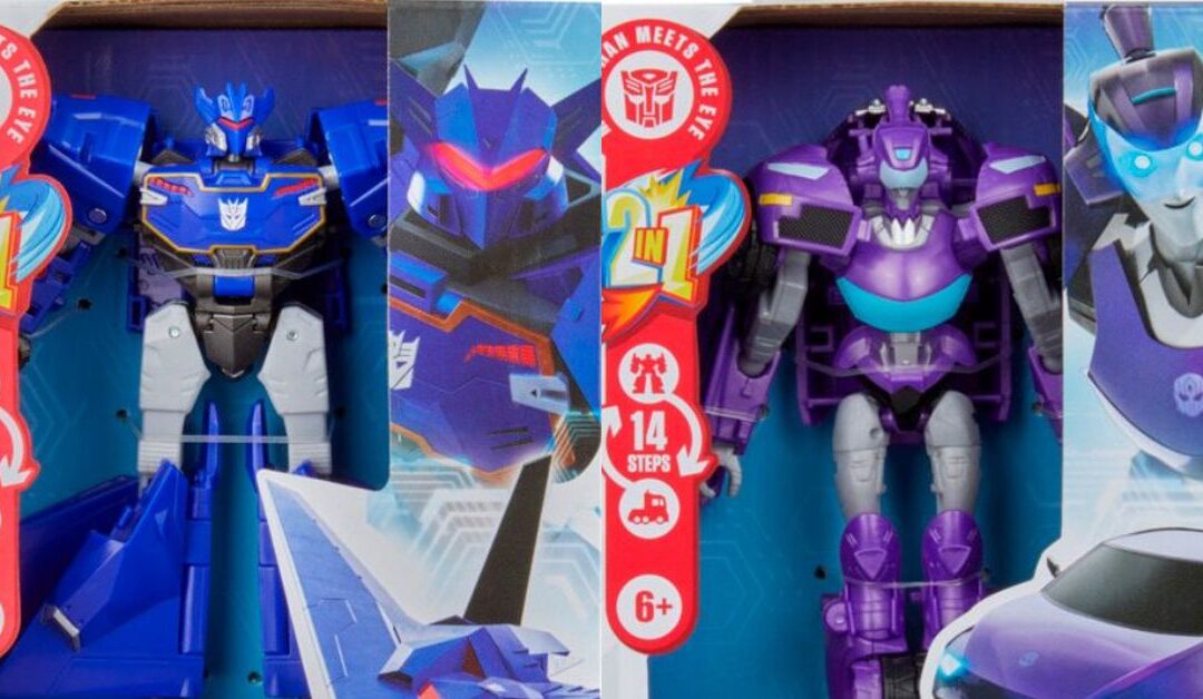TFORMERS – Hashtag and Soundwave Transformers Earthspark Deluxe Figures Coming Soon
