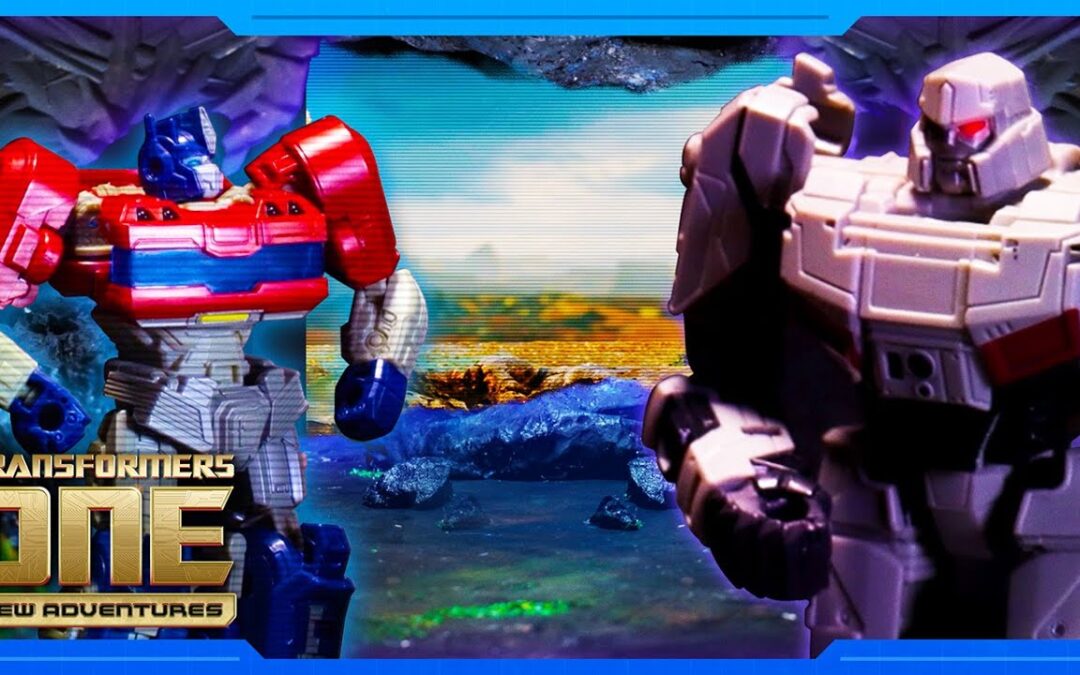 TFORMERS – WATCH! EP04 Can the Team Escape the Tomb? – Transformers One New Adventures Stop Motion Series