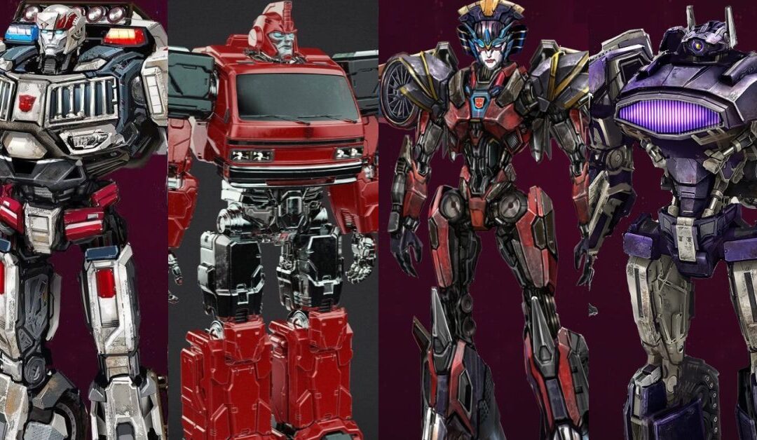 TFORMERS – Transformers Reactivate Autobot Shockwave, Ratchet, Ironhide, Windblade Cancelled Concept Designs
