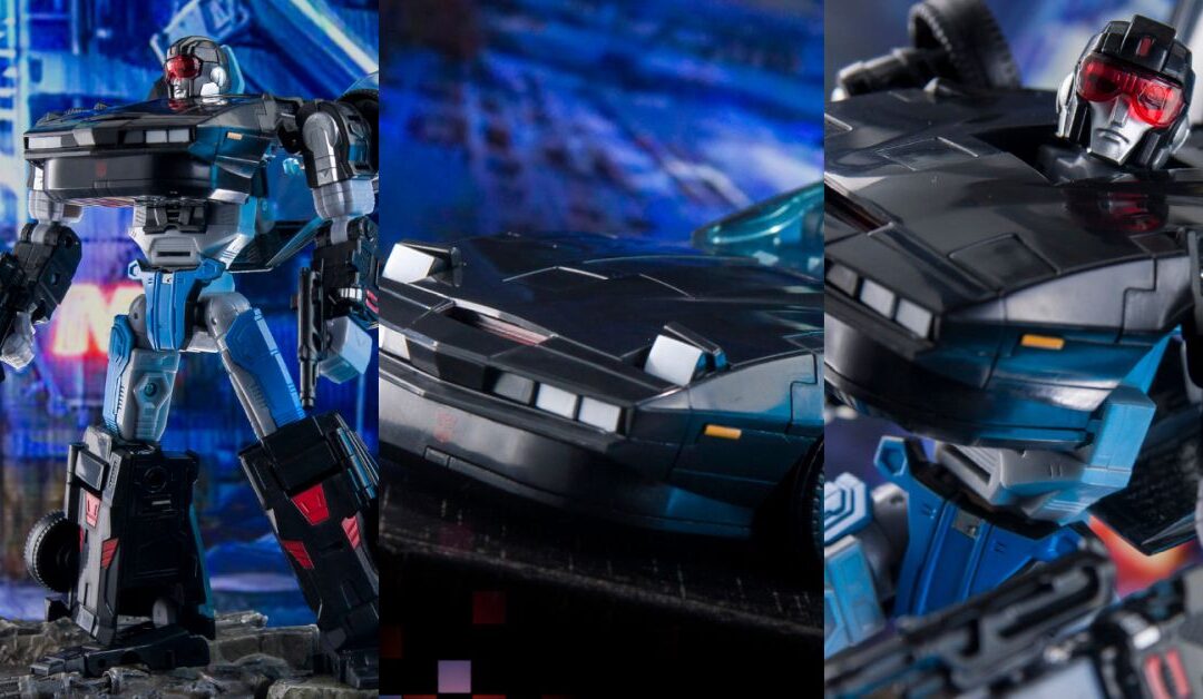 TFORMERS – KITT Autobot Agent Knight Rider X Transformers Toy Photography by IAMNOFIRE