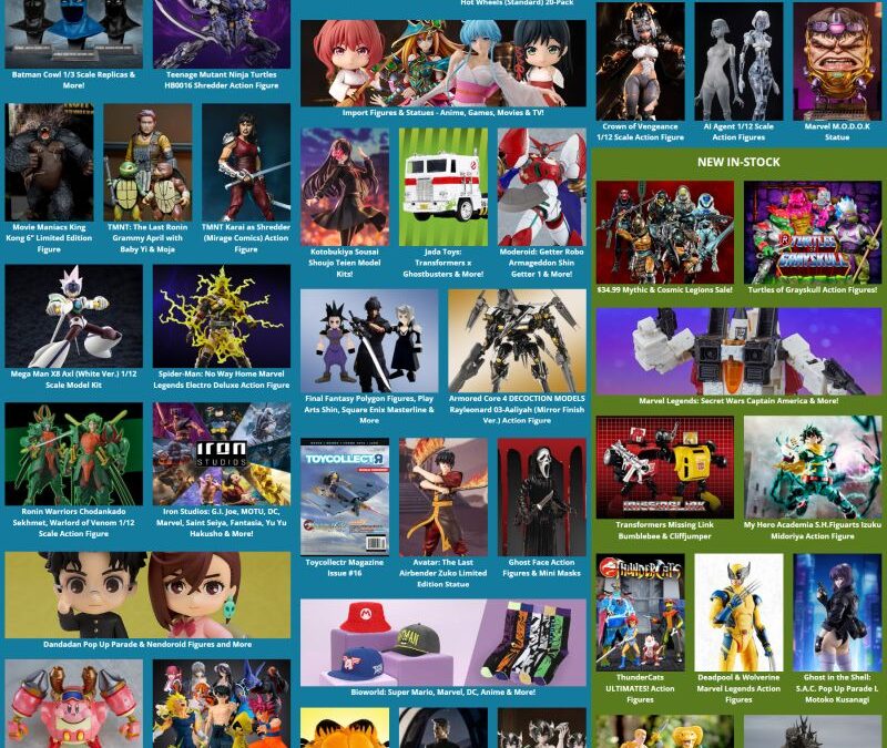 TFORMERS – BBTS News: Tamashii Nations, Batman, Mythic Legions, Mega Man, Ronin Warriors, TMNT, Dandadan & More!