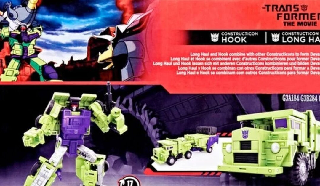 TFORMERS – 86 Hook & Long Haul Official Images of Studio Series Devastator Commander Class 2-Pack