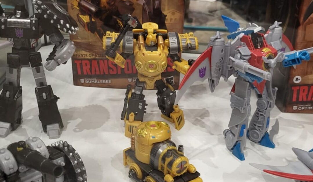 TFORMERS – New Megacon 2025 Transformers Booth Images – Hearts of Steel, Sky-Byte, Heatwave, More