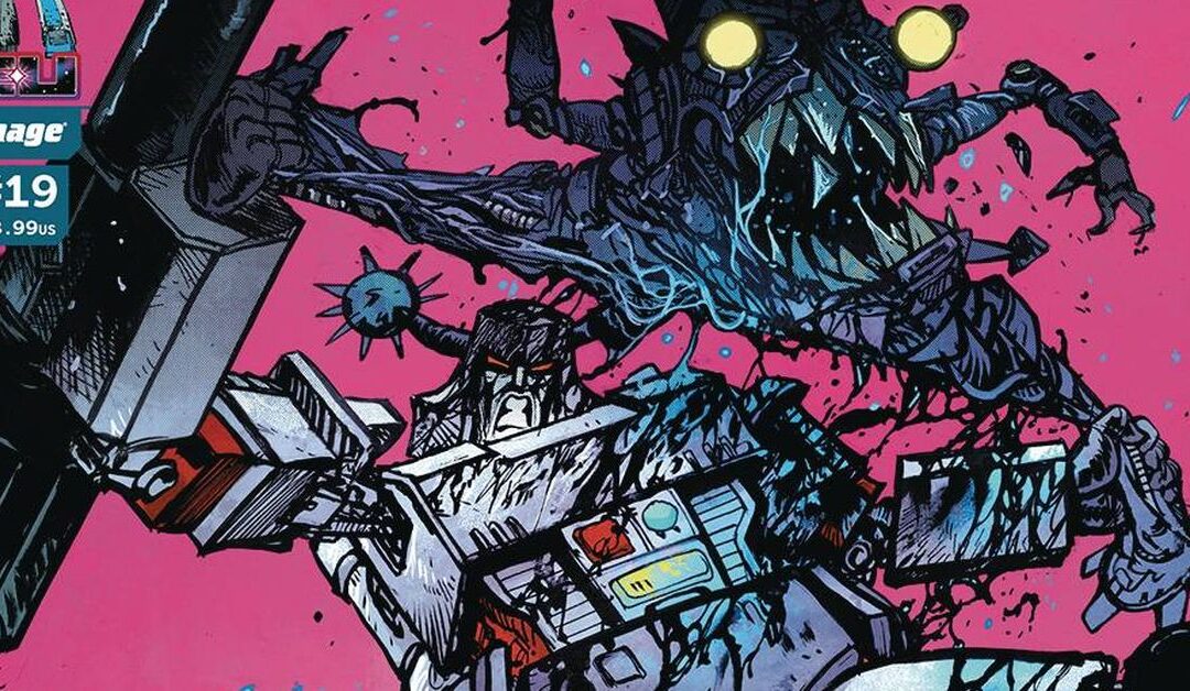 Transformers Issue No. #19 Comic Book Cover & Summary – What Happened to Megatron?