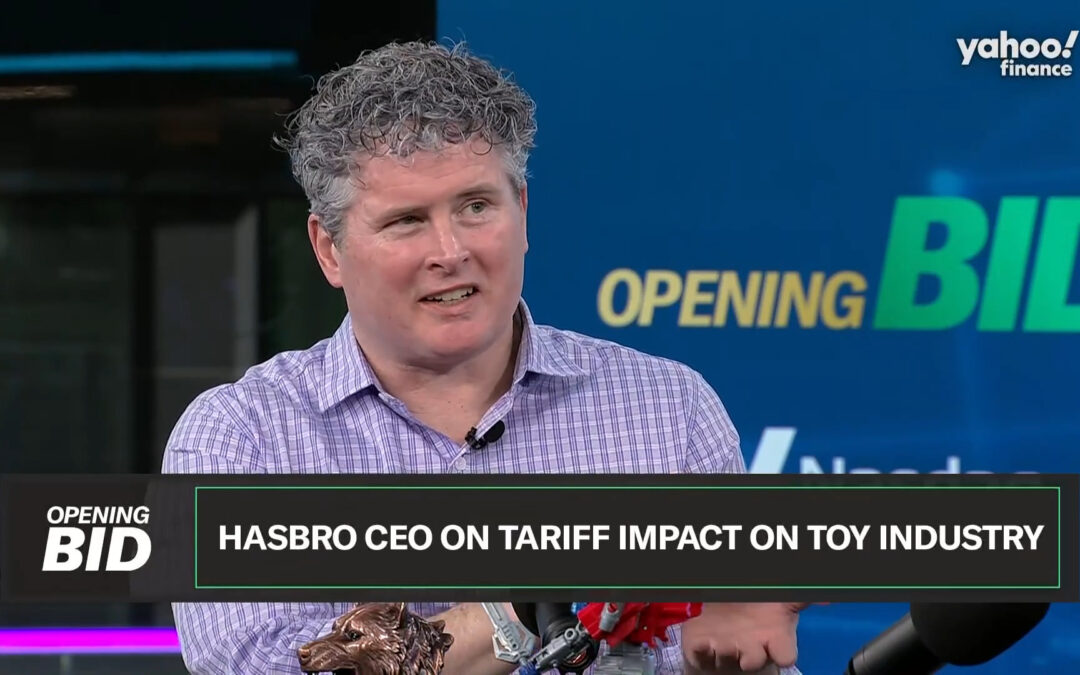 Hasbro CEO Says Trump Tariffs Could Mean Higher Toy Prices Coming Soon