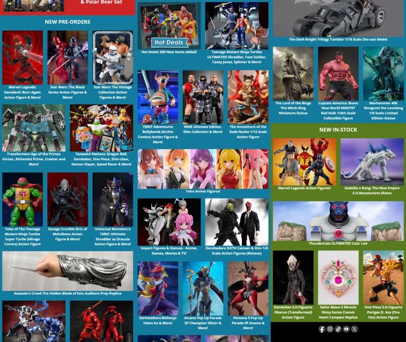 BBTS News: Marvel Legends, G.I. Joe, Jaws, Tamashii Nations, Transformers, Star Wars, TMNT & More!