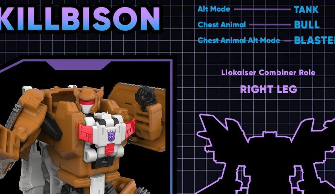 KILLBISON! Meet The Unstoppable Warmonger from HasLab Transformers Liokaiser Destrons Team