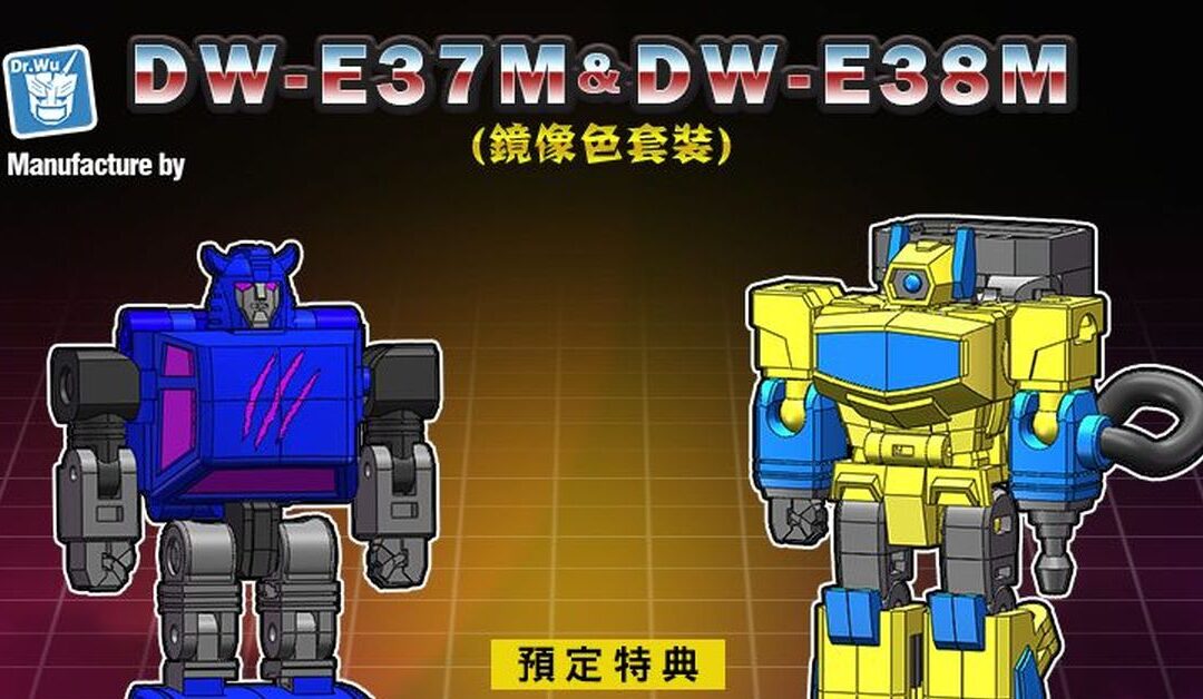Dr WU Leap (SG Cliffjumper) & Pulse Gun (SG Shockwave) New Micro Scale Figures