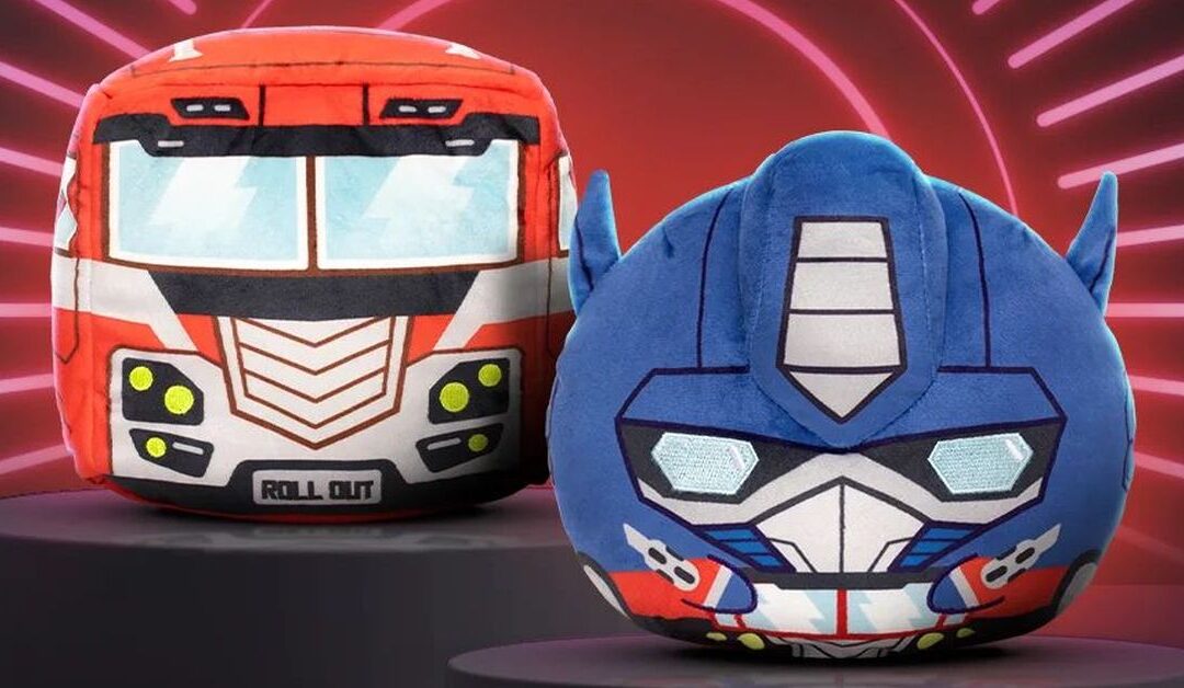 Daily Prime – Optimus Prime Reversible Plush Toy from TeeTurtle Transformers
