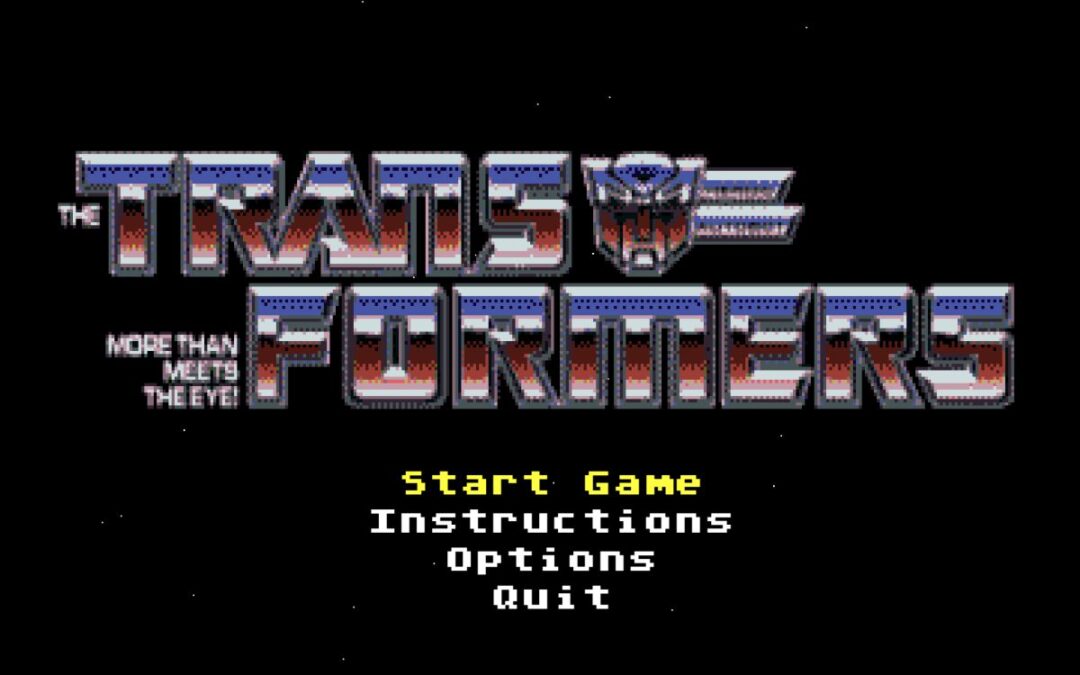 Fan-Made Transformers G1 Retro Style 16-bit Game