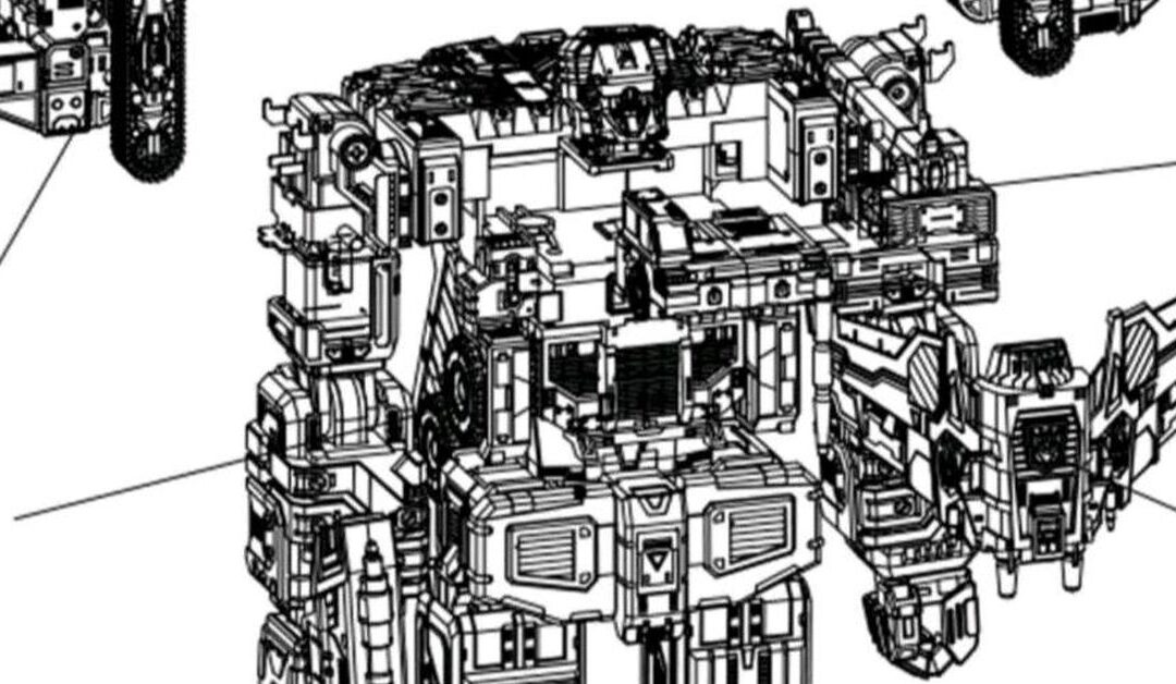 Robosen Devastator Possible Transformers Constructicons Team First Look