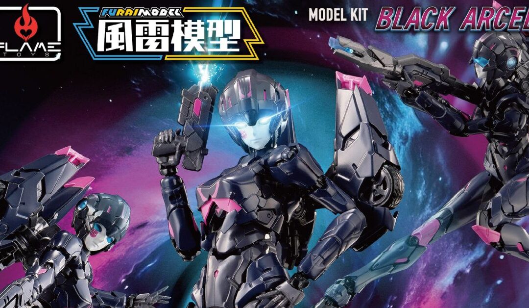 PREORDER! Black Arcee Furai Model Official Images & Details From Flame Toys