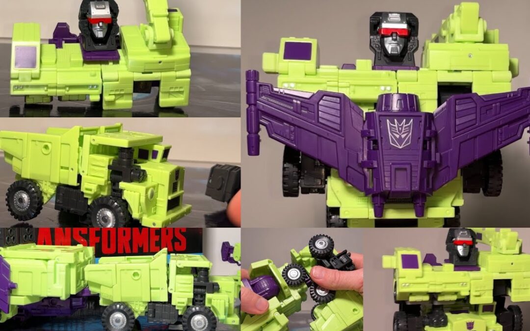 WATCH! How To Transform And Combine Studio Series 86 Devastator