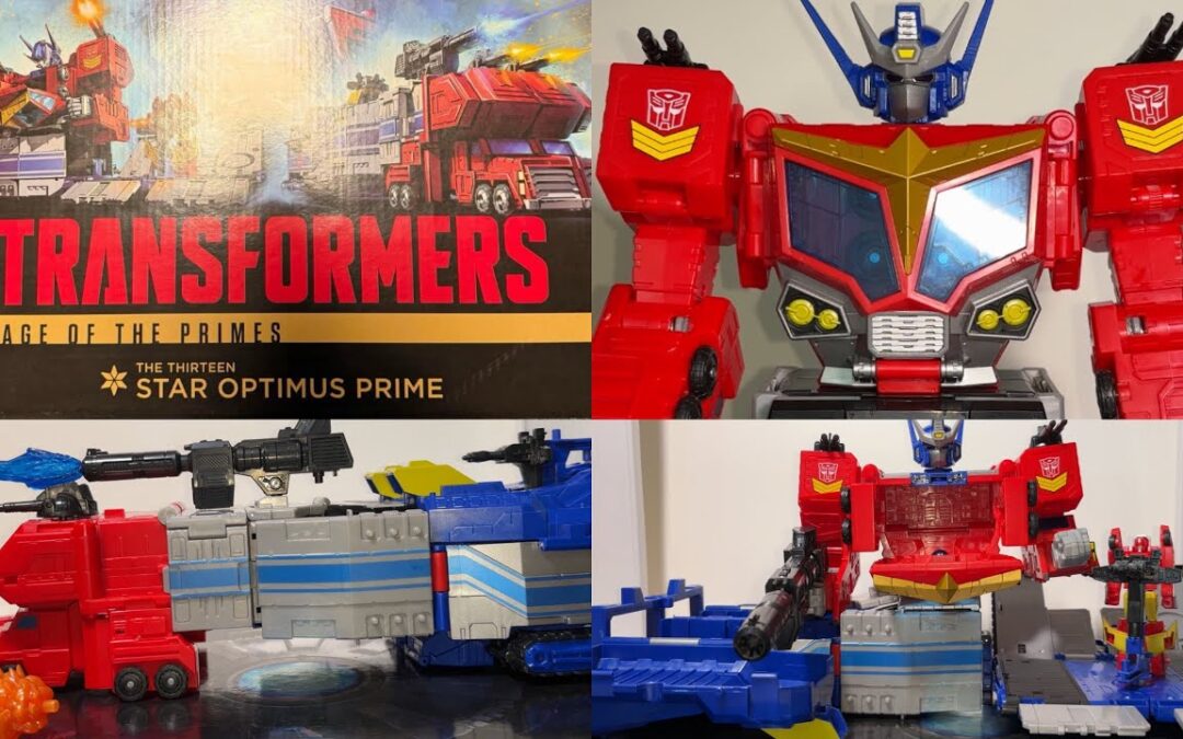 Daily Prime – How To Transform Star Optimus Prime. Robot To Truck, To Base & Back To Robot