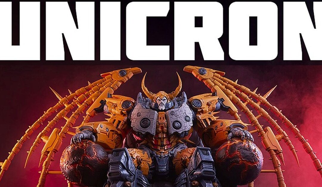 Unicron Throne Museum Scale Statue Full Color Reveal from PCS Collectibles