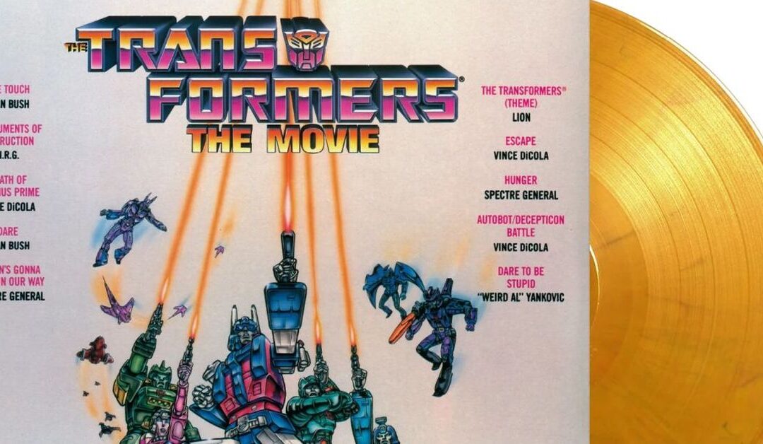 Unicron Marbled Edition LP of Transformers: The Movie 1986 Original Soundtrack Coming Soon