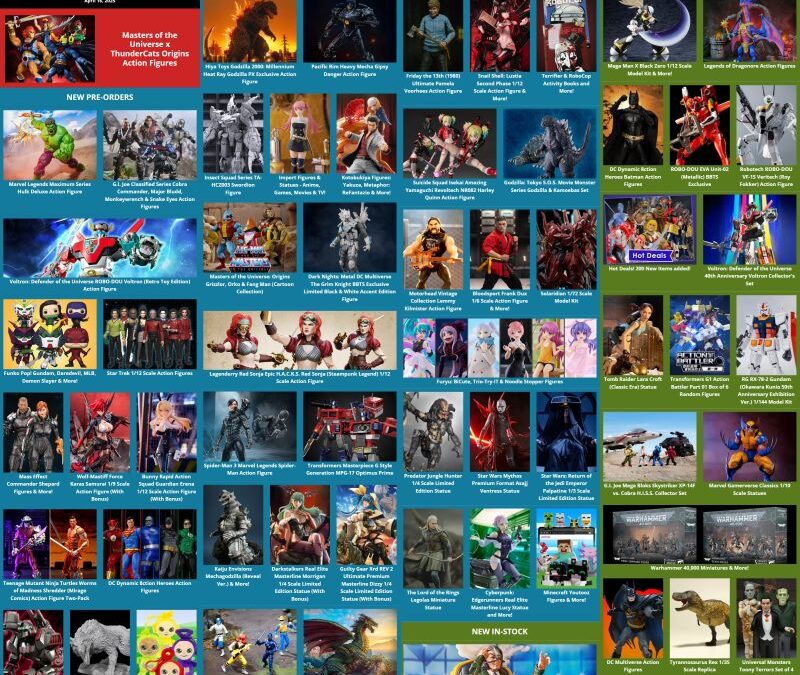 BBTS News – MOTU x ThunderCats, G.I. Joe, Voltron, Anime, Star Trek, TMNT & More!