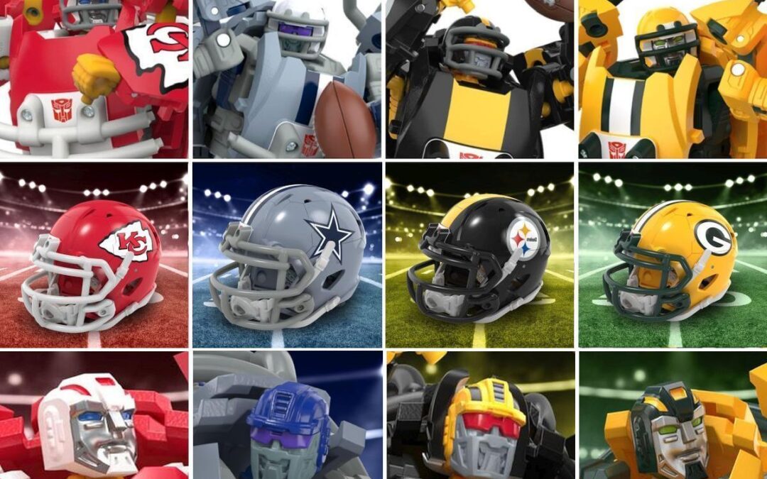 Project Sports Transformers NFL Collaboration New Action Figures Revealed – Tundra Prime,  Steelsmash, More