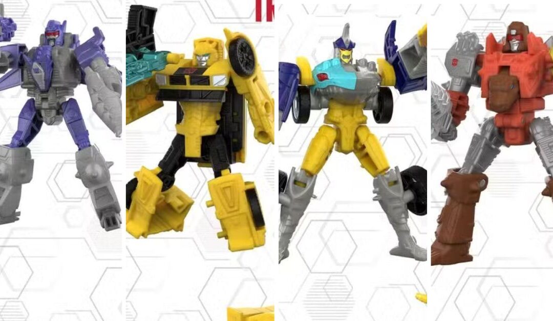 PREORDER! Transformers Cyberworld Armored and Cyber Changers Wave 1